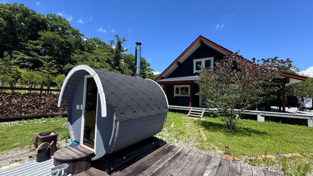 バレル型サウナ